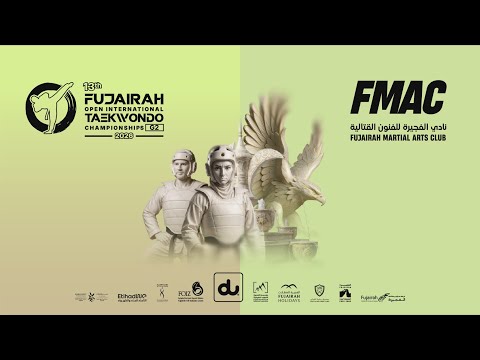 Court 2 Day One13th Fujairah Open International Taekwondo Championship 2026