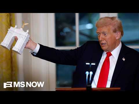 ‘He thinks we're stupid’: The Weeknight SCORCHES Trump plot to fill vanity arch with drones, snipers