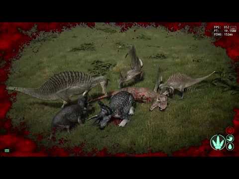 Baited This Rex Into a Fight HAHAHA - Trike vs Rex 1v1 - The Isle Gameplay