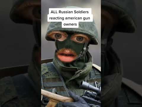 RUSSIAN SOLDIER REACT TO US GUN OWNERS