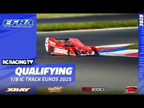 Qualifying EFRA 1/8 IC Track  Euros 2025