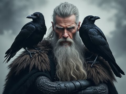 HUGINN AND MUNINN - Odin's All-Seeing Ravens of Thought and Memory | Norse Mythology