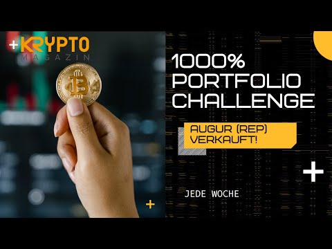 1000% PORTFOLIO CHALLENGE -  Ich verkaufe Augur (REP) wieder