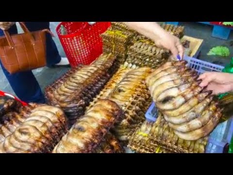 Local Market In Phnom Penh - Food Compilation And Art Of Living