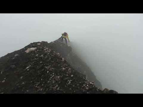 The Knife Edge: Crossing the World’s Most Dangerous Volcanic Ridge 🌋😱