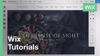 Website - WiX - Adding a Link to a Menu Tab