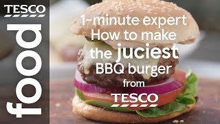 1-minute expert: How to BBQ burgers 
