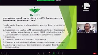 FINANÇAS E TRIBUTAÇÃO - A atuação dos Agentes Autônomos de Investimento no mercado de capitais - 18/06/2021 09:00