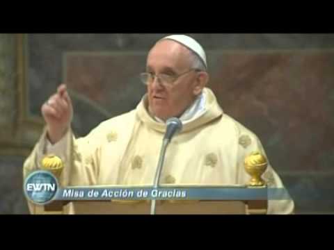 Primera homilia del Papa Francisco en la Capilla Sixtina