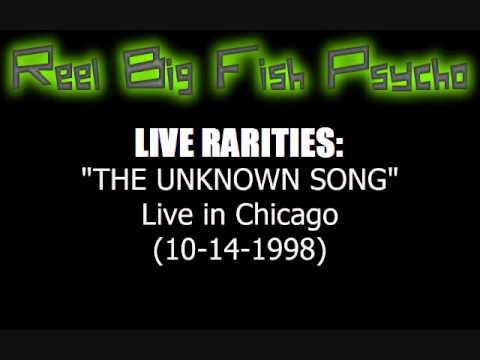 RBF Live Rarities - The Unknown Song