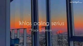 Download lagu Musikalisasi Puisi, Ikhlas Paling Serius (Fajar Sualiman) mp3 Download lagu Musikalisasi Puisi, Ikhlas Paling Serius (Fajar Sualiman) mp3