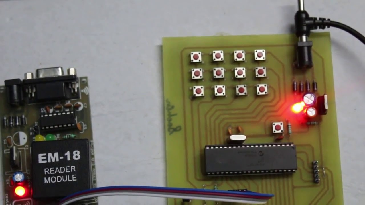 RFID Based Attendance System | Summer Training 2018