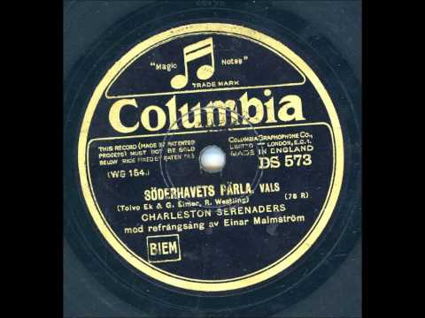Charleston Serenaders refräng av Einar Malmström - Söderhavets pärla