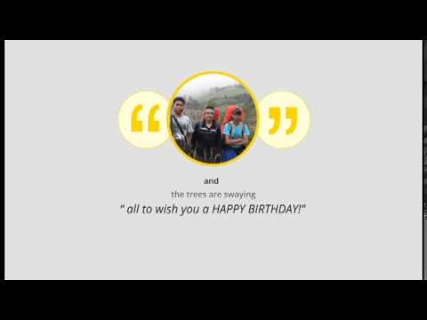 Happy Birthday Hafiz