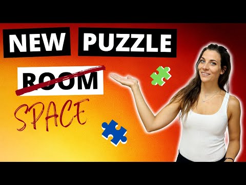 My NEW Puzzle Room or rather Puzzle SPACE | And the puzzle STORAGE