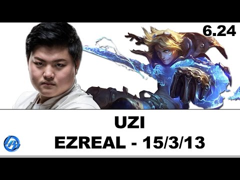 Uzi - Ezreal vs Jhin - Patch 6.24