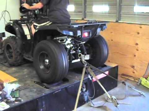 Barker Dual Exhaust on Grizzly