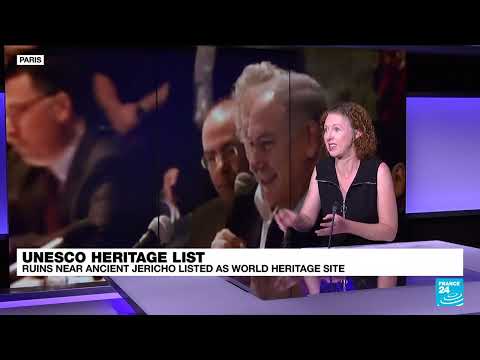 Sítio pré-histórico de Jericó votado na Lista do Patrimônio Mundial da UNESCO • FRANÇA 24 Inglês