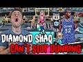 DIAMOND SHAQ CAN T STOP DUNKING MOST DOMINANT PLAYER IN NBA 2K17 MY TEAM