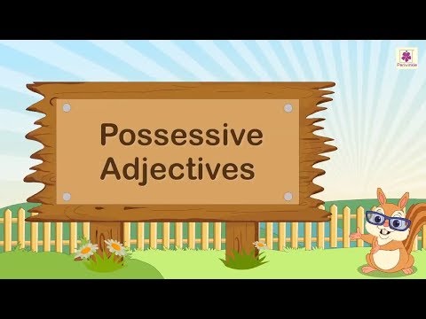 Possessive Adjectives | English Grammar & Composition Grade 3 | Periwinkle