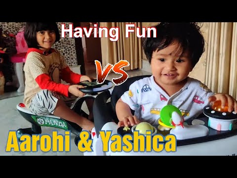 Aarohi and Yashica Play | Kids vs Baby | Kids Play video | Kids Funny Videos | Aarohi and Yashica