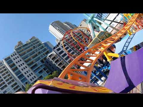 Boomerang (4K POV) Luna Park Sydney 2021