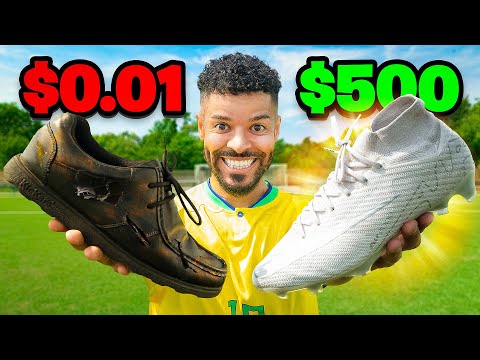 $0.01 FOOTBALL BOOTS VS $500 FOOTBALL BOOTS