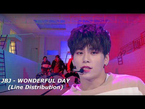 JBJ - Wonderful Day (Line Distribution)
