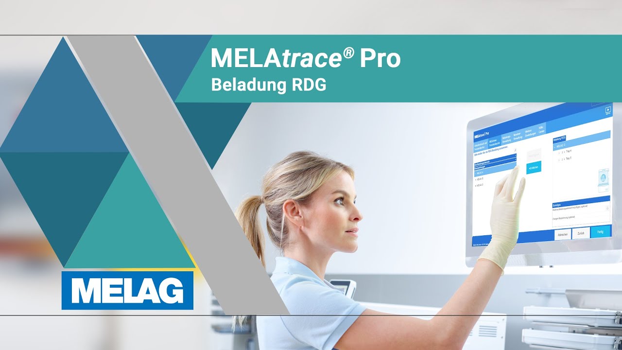 MELAtrace Pro RDG Beladung dokumentieren