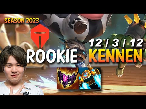 TES Rookie KENNEN vs VIKTOR Top - KR Ranked