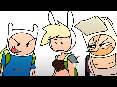 QUIERO CHAMBA - Hora de Aventura Fionna y Cake (Animatic / Cover IA)