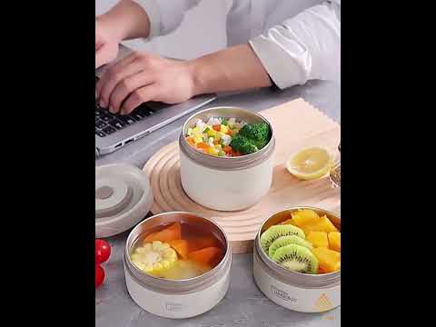 YELONA Layer Bento Thermal Insulated Lunch/Tiffin