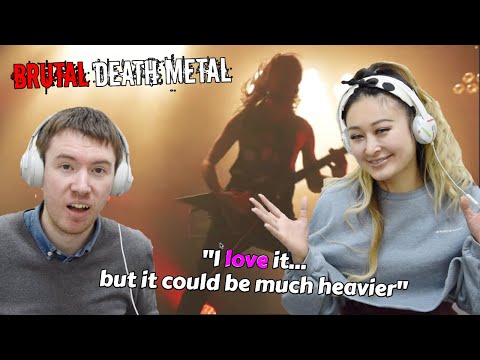 PATREON WANTED TO SEE HOW EXTREME ANGELA'S METAL TASTE IS!! (VENOM PRISON - SELF INFLICTED VIOLENCE)