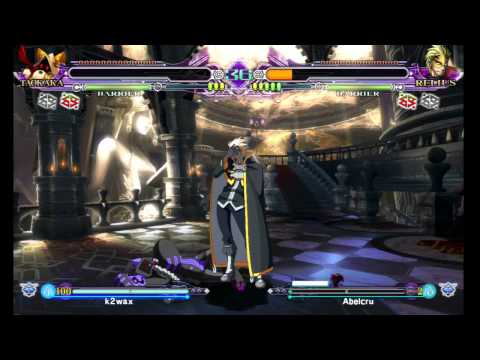 BBCS EX MATCHES: k2wax (Taokaka) vs Abelcru (Relius)