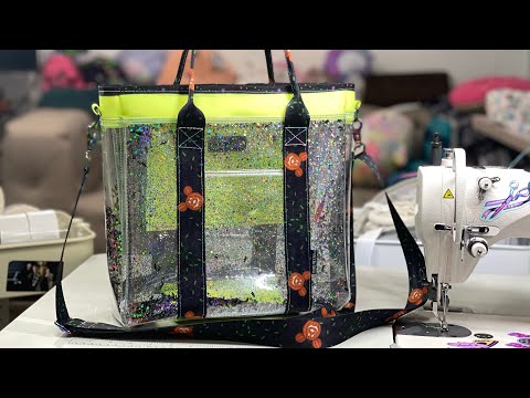 Sewing the Taylor Tote by More Me Know but Make it Clear!