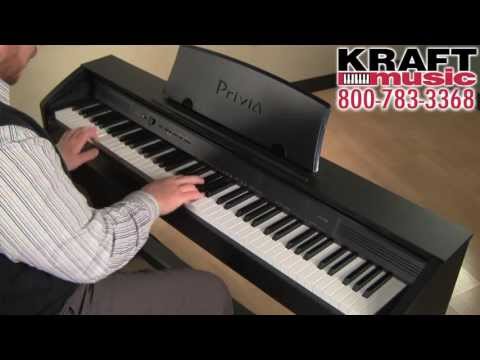 Kraft Music - Casio Privia PX-750 Digital Piano Demo with Adam Berzowski