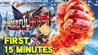 First 15 Minutes of Wonderful 101: Remastered Gameplay! (Nintendo Switch - Direct Feed)
