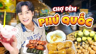 Chợ đêm Phú Quốc - Tràn ngập đồ ăn vặt nhưng Quan vẫn ăn tới 3 ly kem! | Thử thách 100K