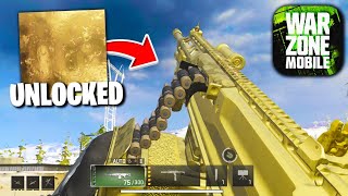 How to Unlock GOLD CAMO in Warzone Mobile!