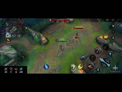 WILD RIFT - Caitlyn Standard Trade Combo