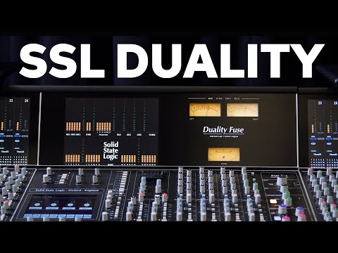 Solid State Logic Duality Analog Console with Integrated Digital Controls