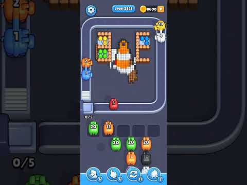 Pixel Flow Level 2823 Komplettlösung