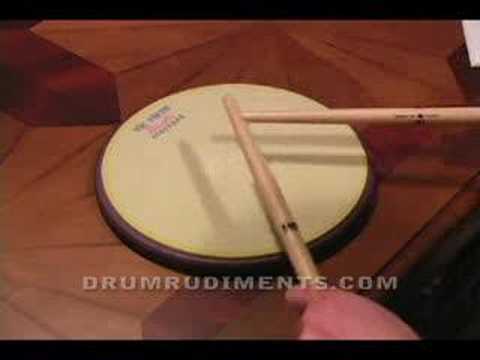 Drum Rudiments #7 - Five Stroke Roll - DrumRudiments.com