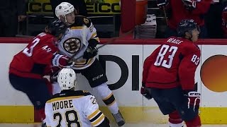 Capitals' Wilson makes Bruins' Blidh pay for admiring dump in by Sportsnet Canada