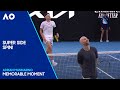 Adrian Mannarino's Seriously Spinny Volley! | Australian Open 2024