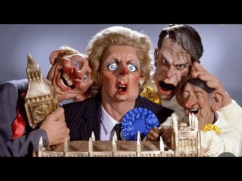 Margaret Thatcher on Spitting Image