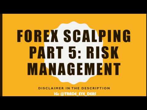 Forex Scalping Part 5: Risk Management