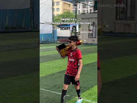 Our Under-13 team emerged as undefeated champions in the KING OF THE RINK Tournament.  🔥 #Football