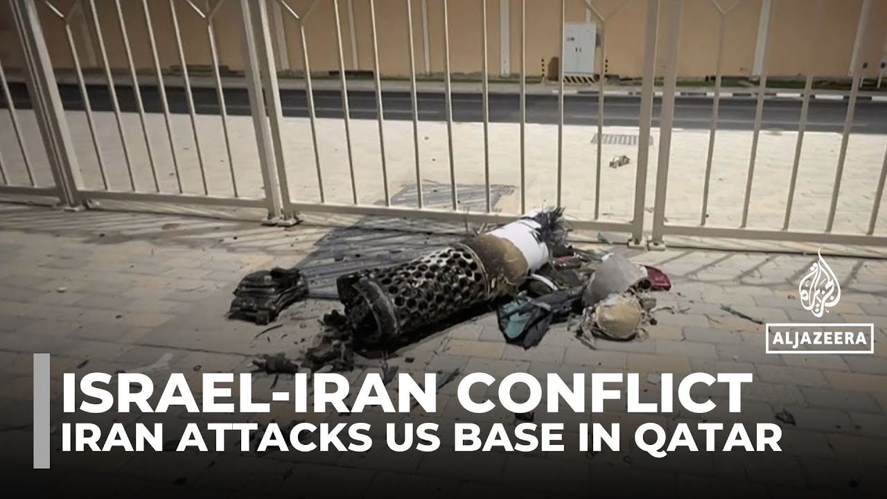 Tehran attacks US base in Qatar, hours later Trump states Israel-Iran truce