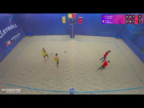 21:35 R. Prytuliak / V. Dudnyk - A. Lylo / I. Yehorov 26.11.2022 | Winners Beach Volleyball